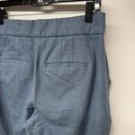 EXPRESS  Womens Stylist Ankle Super High Rise Light Blue Trouser Pants Size 12L Photo 4