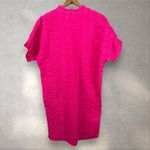 Caryn Lawn Caroline Dress In Rose Pink Poplin Cotton Shirt Dress One‎ Size NWT Photo 7