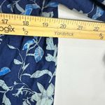 Blue Island Swimsuit Cover Up Dress Womens Medium Blue Floral Beacy Vacation Photo 4