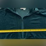 Anthropologie  Saturday Sunday Rosalind Velvet Half Zip Tunic Dress oversized S Photo 6