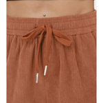 Halara Mid Rise Drawstring Corduroy Casual Cargo Jogger in Bombay Brown, Size XS Photo 4