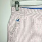 Southern Marsh  Womens Sz 2 Brighton Shorts Seersucker Pink White Blue Trim Photo 2