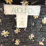 Abound  Black and Yellow Floral Mini Dress Photo 1