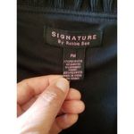 Signature By Robbie Bee Womens Dress Size PM Black Ruffle Corporate Girlboss Photo 7