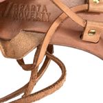 Sparta Novelty Lace Up‎ Leather Sandals Size 7 Photo 3
