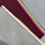 PINK - Victoria's Secret Pink by Victoria’s Secret Stripe Leg Ultimate High Rise Leggings  Maroon Neon‎ Photo 11