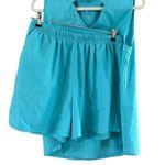 SheIn Blue High Waist Shorts Photo 9