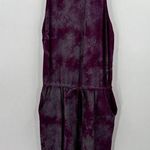 Evereve Sundry The Weekender Tank Dress  Berry Tie Dye Racerback Size 2 Medium Photo 0