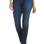 Chico's Chico’s Size 1R Jeggings Ankle Jean Pull On Mid Rise Dark Blue Wash Women’s 8 Photo 0