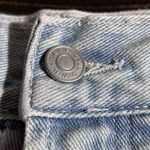 PacSun Shorts 90S Girlfriend Button Fly Denim Shorts Cut Off size 26 with heart Photo 7