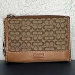 Coach Brown Signature Shoulder Bag & Wallet Photo 7