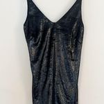 J Brand Brielle Velvet Mini Slip Dress Black Strappy LBD NEW Size Small $298 Photo 2