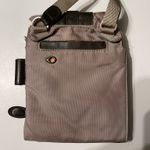 Mosey Life By Baggallini Caster Quilted Crossbody Bag Nylon Organizer Purse Brown Photo 3