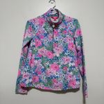 Lilly Pulitzer Melena UPF 50+ Quarter Zip Popover in Multi Lil Soiree All Day XS Photo 2