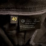 Loro Piana  Italy Skinny Pants High Rise Flat Front Stretch Ankle Zip Brown 40 29 Photo 4