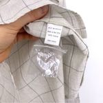 NOT MONDAY Kennedy Windowpane Shirt Light Grey XS Photo 5