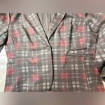 Suzy Shier  Black and Gray Plaid Blazer Photo 8