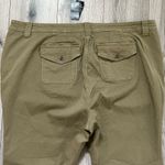 Torrid NWT  Plus SizeCropped Twill Military Pant | Pale Sage | 28 Photo 6