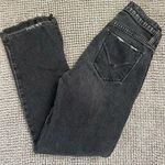 Hudson Jeans Hudson Black and Grey cropped zip up jeans (RARE) Photo 0