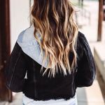 Boutique Risen Black Jean Jacket Photo 1