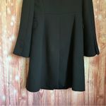 Pinko Black Single Lapel Peacoat Size 4 Photo 9