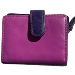 Visconti Rainbow Collection Purple & Pink Leather Tri Photo 0