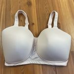 Vanity Fair  Blush Pink Wire-Free Beauty Back Full Figure Smoother Bra Size 36H Photo 0