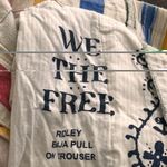 We The Free Ridley Baja Pull-On Barrel Trousers Striped Multicolor L Photo 13