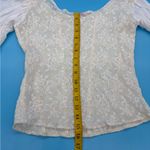 The North Face Marikka Nakk Lace Whimsigoth Boho Top Ivory  Size Small Vintage Photo 6