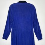 Eddie Bauer Vintage 1990s Corduroy Embroidered Midi Dress Small Petite Photo 8