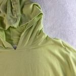 Aerie Offline XL Cropped Hoodie Lime Neon Green Pullover Sweatshirt Women’s Photo 2