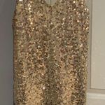 Lulus Gold Sequin Dress Photo 0