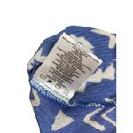 KIWI & PUNCH Blue Neon Embroidered Romper Casual‎ Elastic Large Tie Back Photo 3