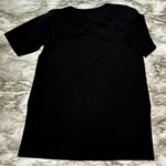 Vintage 80s Bejeweled Black V Neck Tunic Top Dress Le Maglie Di Nives One Size Size undefined Photo 8