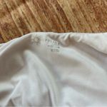 Women’s Offline by Aerie White V Neck Cropped Tank Built In Bra XL Photo 3