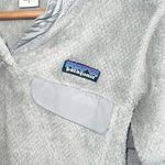 Patagonia Gray Button Snap Pullover Fleece 100% Polyester Jacket Photo 3