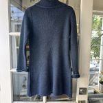 Papillon Women's Navy Blue Sweater Soft Cozy Jacket Size Medium Photo 3