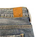 American Eagle distressed Bermuda jean shorts / jorts cutoffs Photo 5