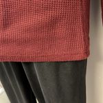 Unbranded Brick Red Pullover Long Sleeve Thermal Crew Neck Shirt Photo 5