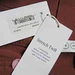 Spanx NWT 20989R Stretch Twill Wide Leg in Hickory Khaki Ankle Pants S Photo 4