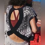 Free People Movement  My Time Printed Tee Size Large NWT Photo 3