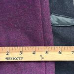 Coach  Signature Wool Stripe Satchel Passion Berry Charcoal F24784 Photo 10