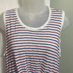BP NWOT Red White & Blue Striped Front Knot Top Photo 3