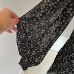 White Fox Boutique White Fox Marina Mini Dress Black Floral Photo 5