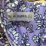 Zaful Purple Floral Bikini Top - Underwire Swimwear Woman’s Size 4 NWT Photo 6