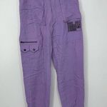 LF THE BRAND CARGO STYLE LIGHT PURPLE LIGHTWEIGHT PANTS SIZE 10 Photo 0