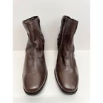 Seychelles  Boots Size 9 Brown Leather Block Heel Ankle Booties Photo 9