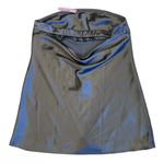 Wild Fable  Blue Strapless Satin Tube Dress Size XL Photo 3