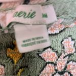 Aerie Jungle Thrills Cropped Smocked Tank Top Floral Ruffle Women Size M Photo 1