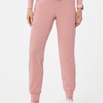 FIGS Zamora Jogger Scrub Pants Womens Sz 4XL/P Pink Sand Pull On Medical 1000208 Photo 4